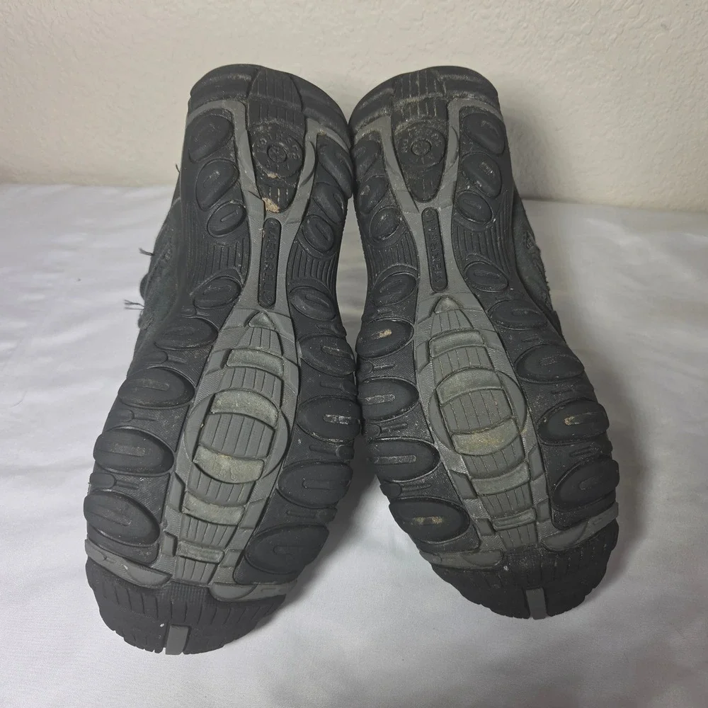 Merrell Alverstone Waterproof Hiking Boots Mens 7 Black Suede Mid J035713